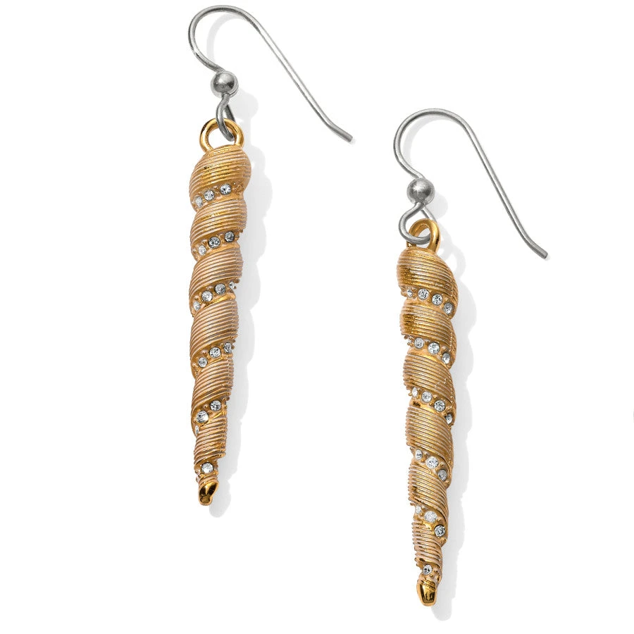 Under The Sea Shell French Wire Earrings 3 Under The Sea Shell French Wire Earrings