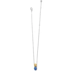 Venus Necklace -Style Haven Shop venus necklace gold blue 1